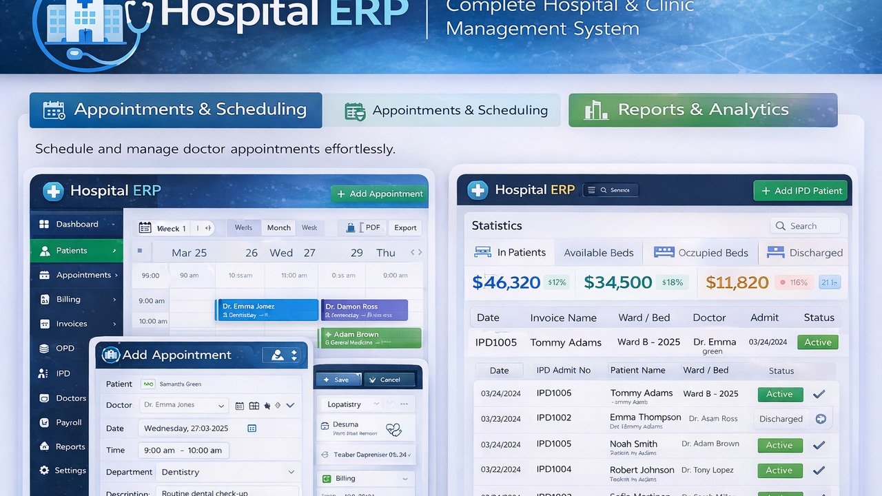 Hospital ERP